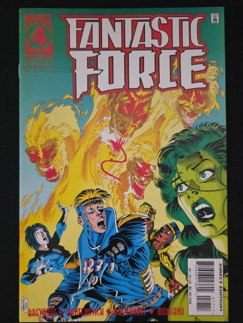 Force Works & Fantastic Force Comic Book Set Of 3